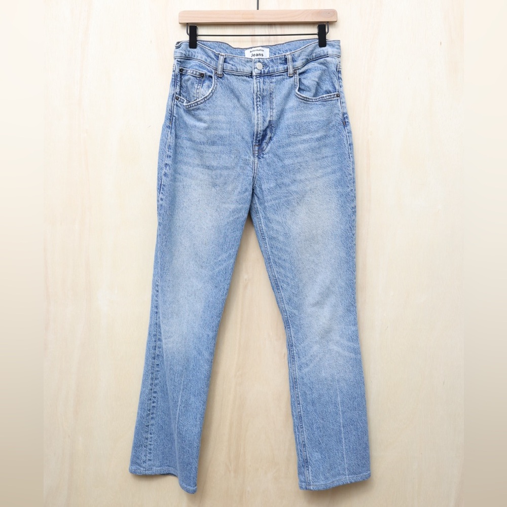 Reformation Liza Ultra High Rise‎ Straight Jeans Malta 31 - Picture 2 of 4